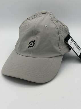 Peloton Core Run Hat Grey Perforated Performance Cap